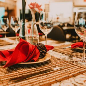 holiday table