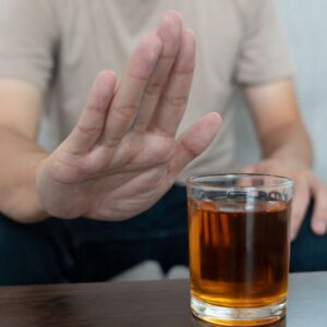 saying no to alcohol