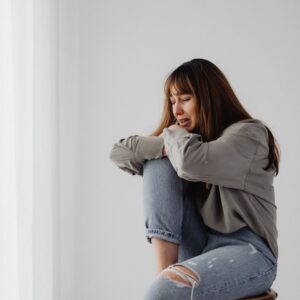 girl crying